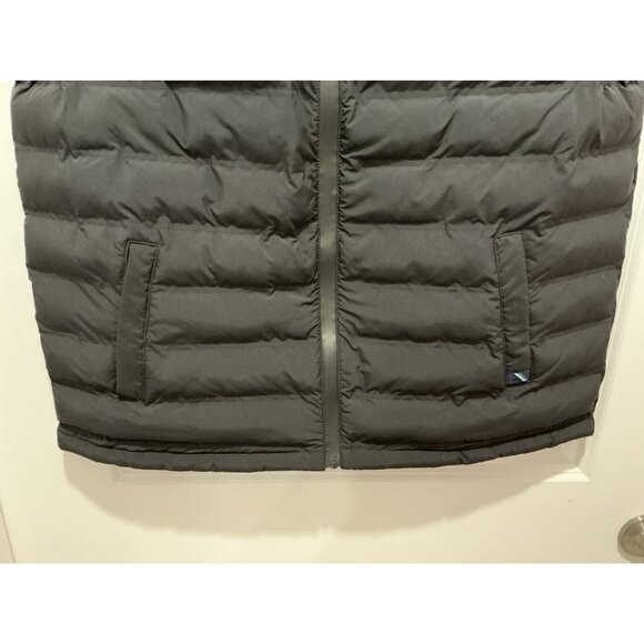 Tahari Quilted Vest XL Black Snap Pockets Full Hidden Zipper NWT - Picture 3 of 11